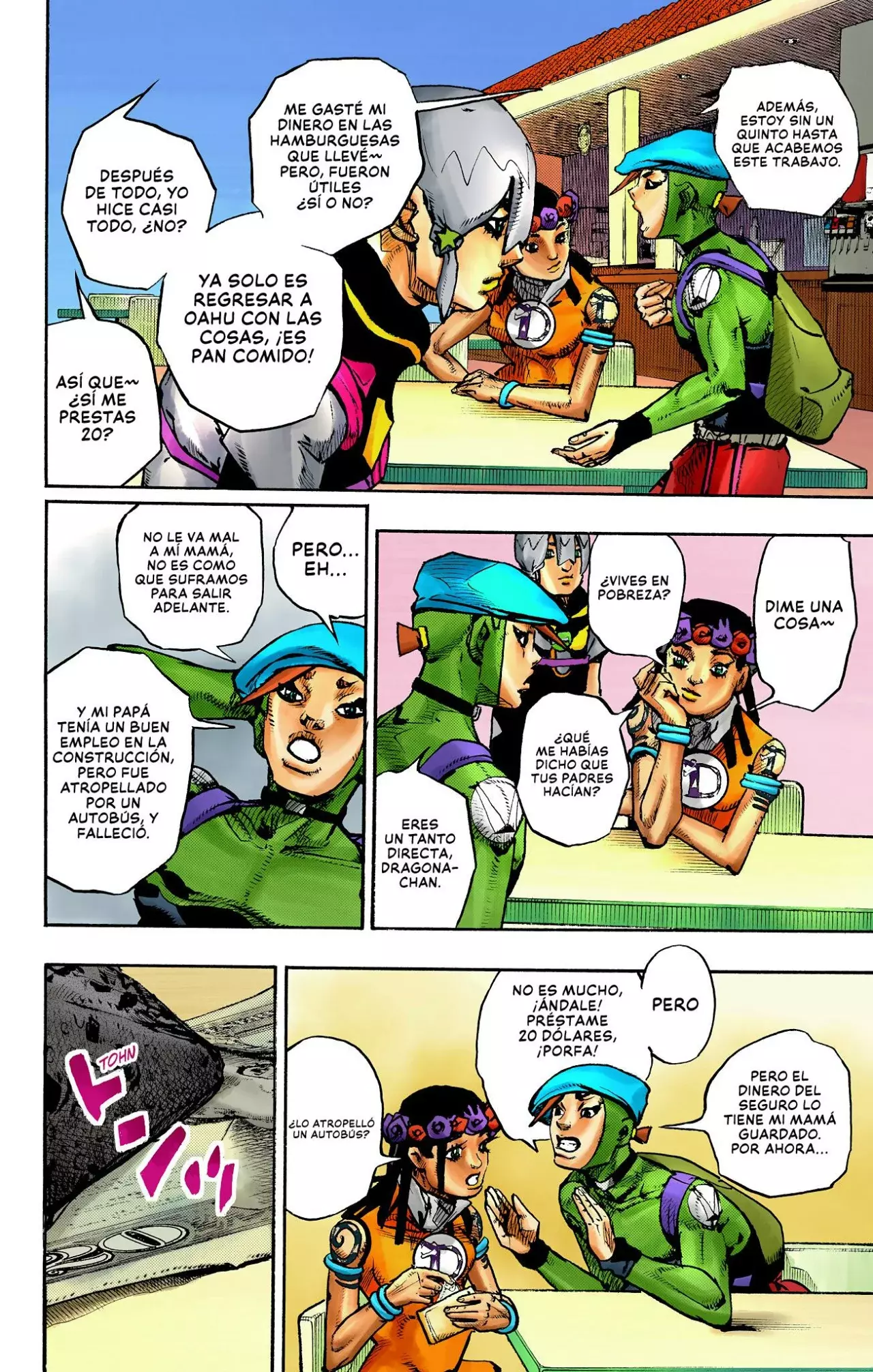 Read JoJo's Bizarre Adventure (Versión a Color) es Manga Online