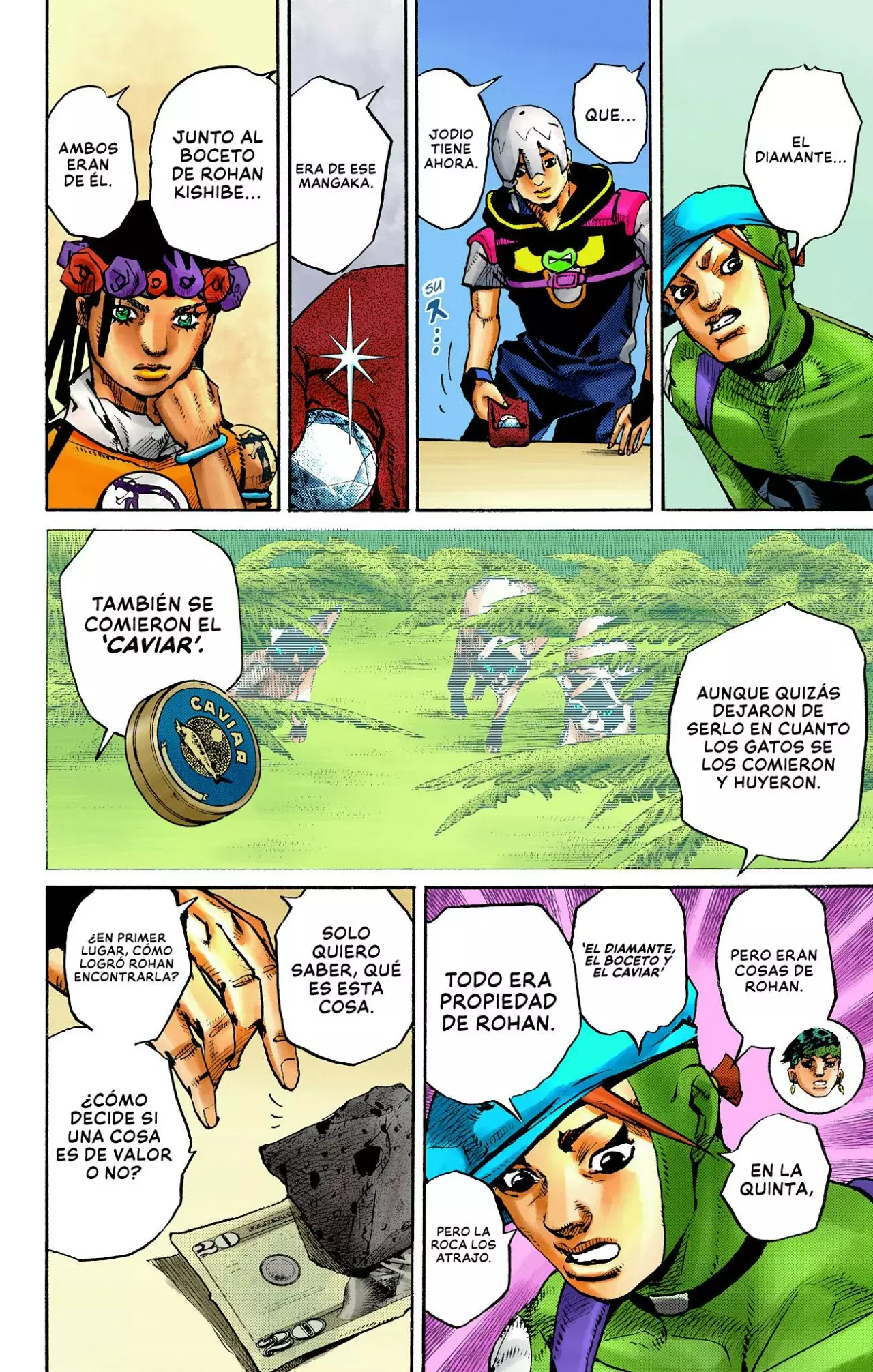 Read JoJo's Bizarre Adventure (Versión a Color) es Manga Online