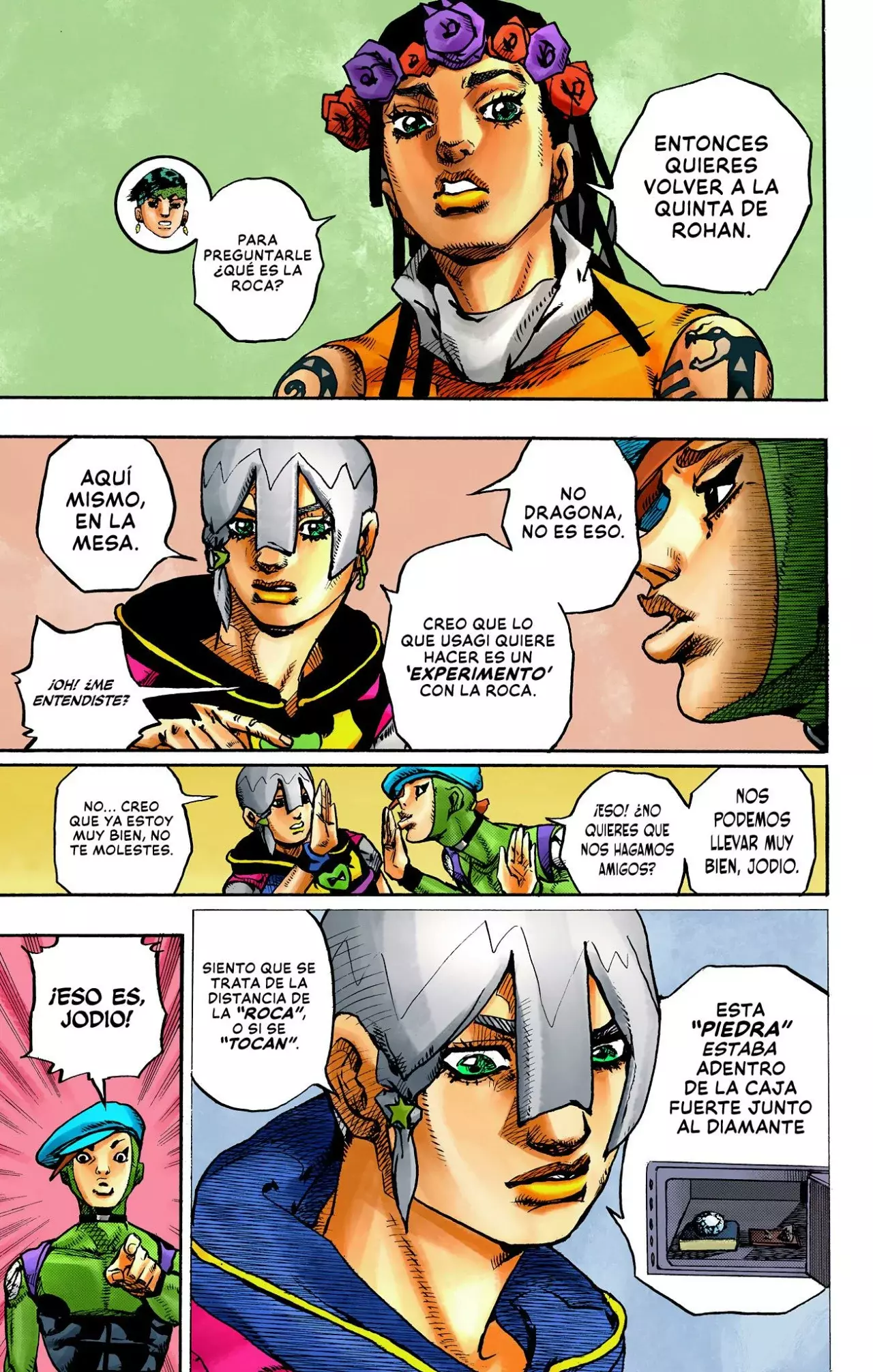 Read JoJo's Bizarre Adventure (Versión a Color) es Manga Online
