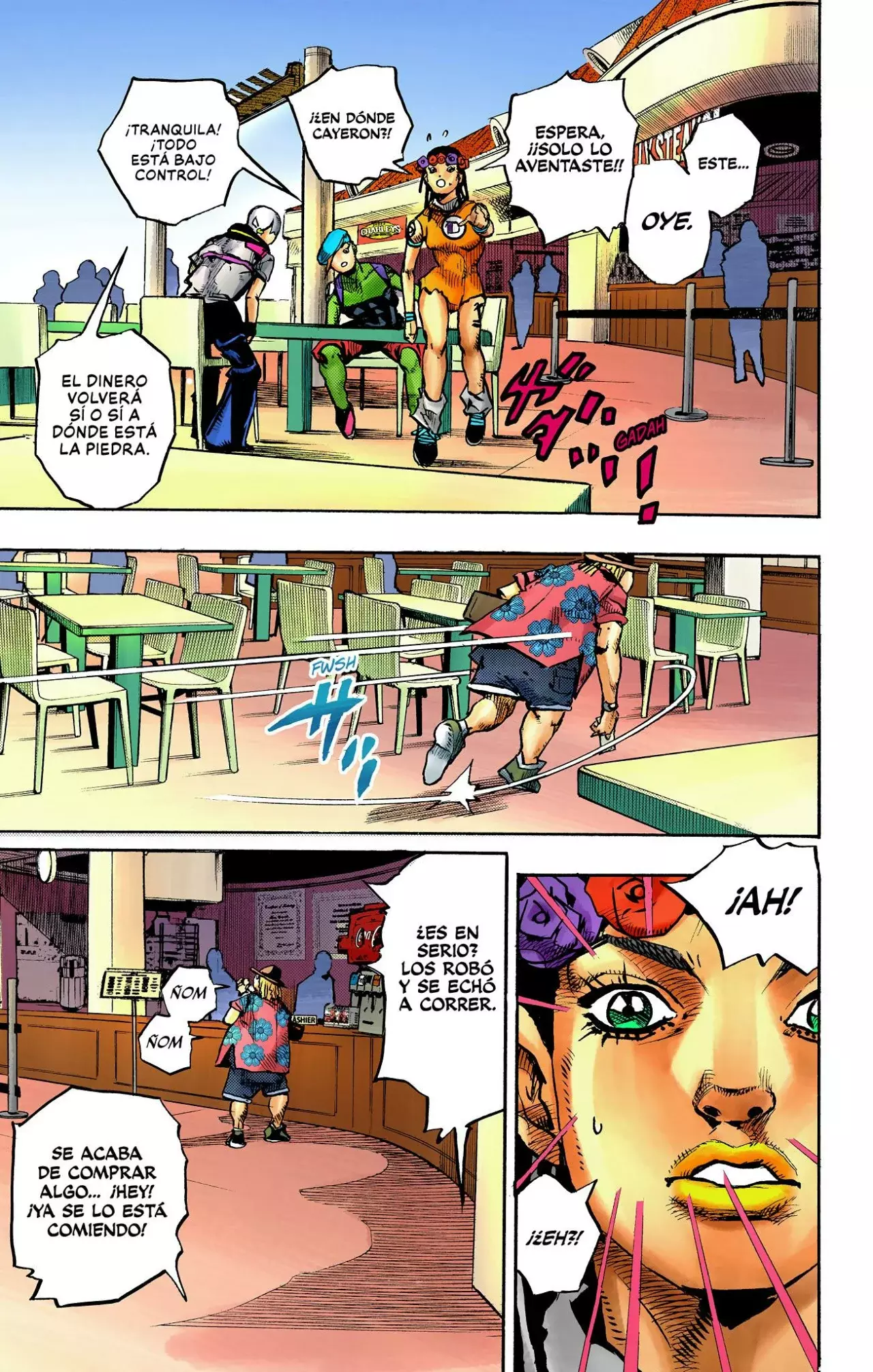 Read JoJo's Bizarre Adventure (Versión a Color) es Manga Online