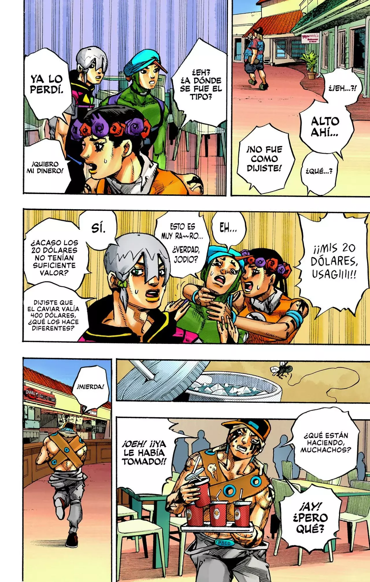 Read JoJo's Bizarre Adventure (Versión a Color) es Manga Online