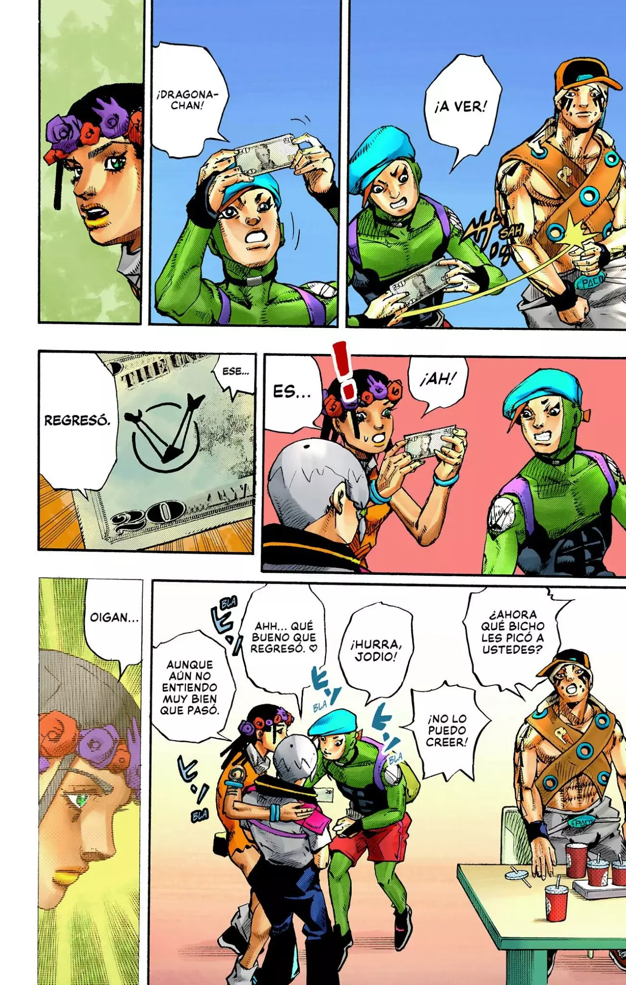 Read JoJo's Bizarre Adventure (Versión a Color) es Manga Online