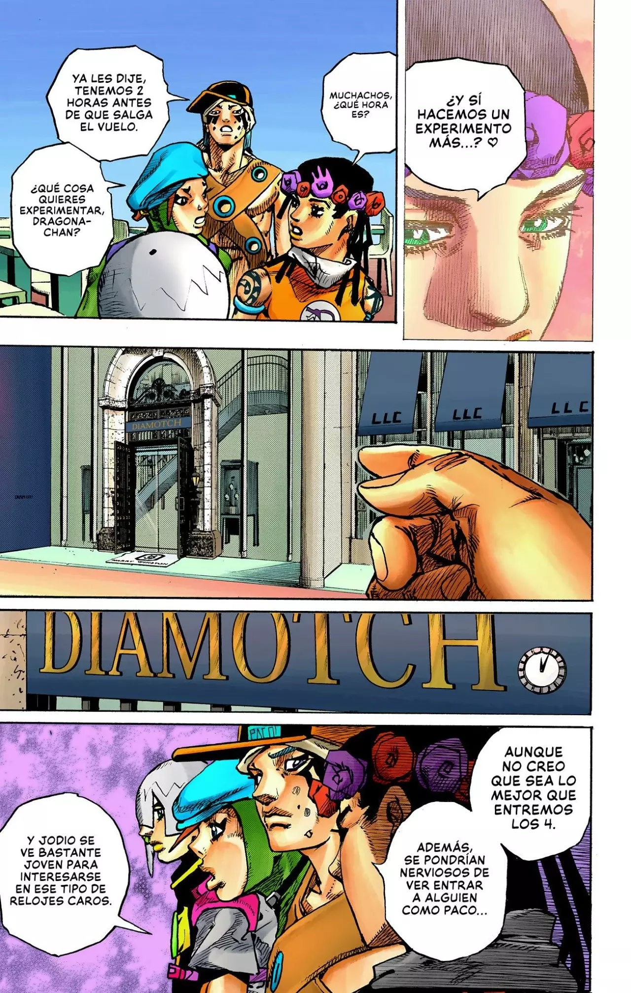 Read JoJo's Bizarre Adventure (Versión a Color) es Manga Online