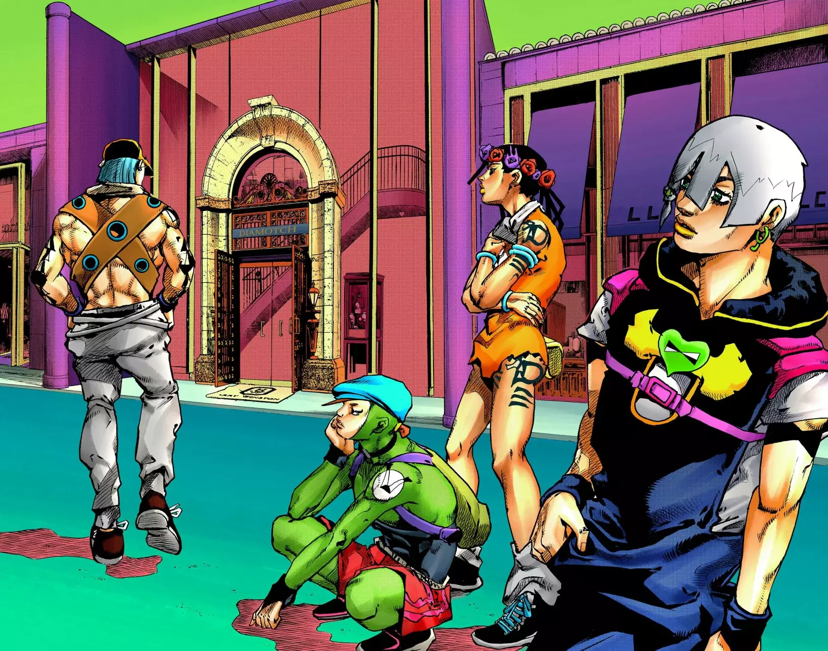 Read JoJo's Bizarre Adventure (Versión a Color) es Manga Online