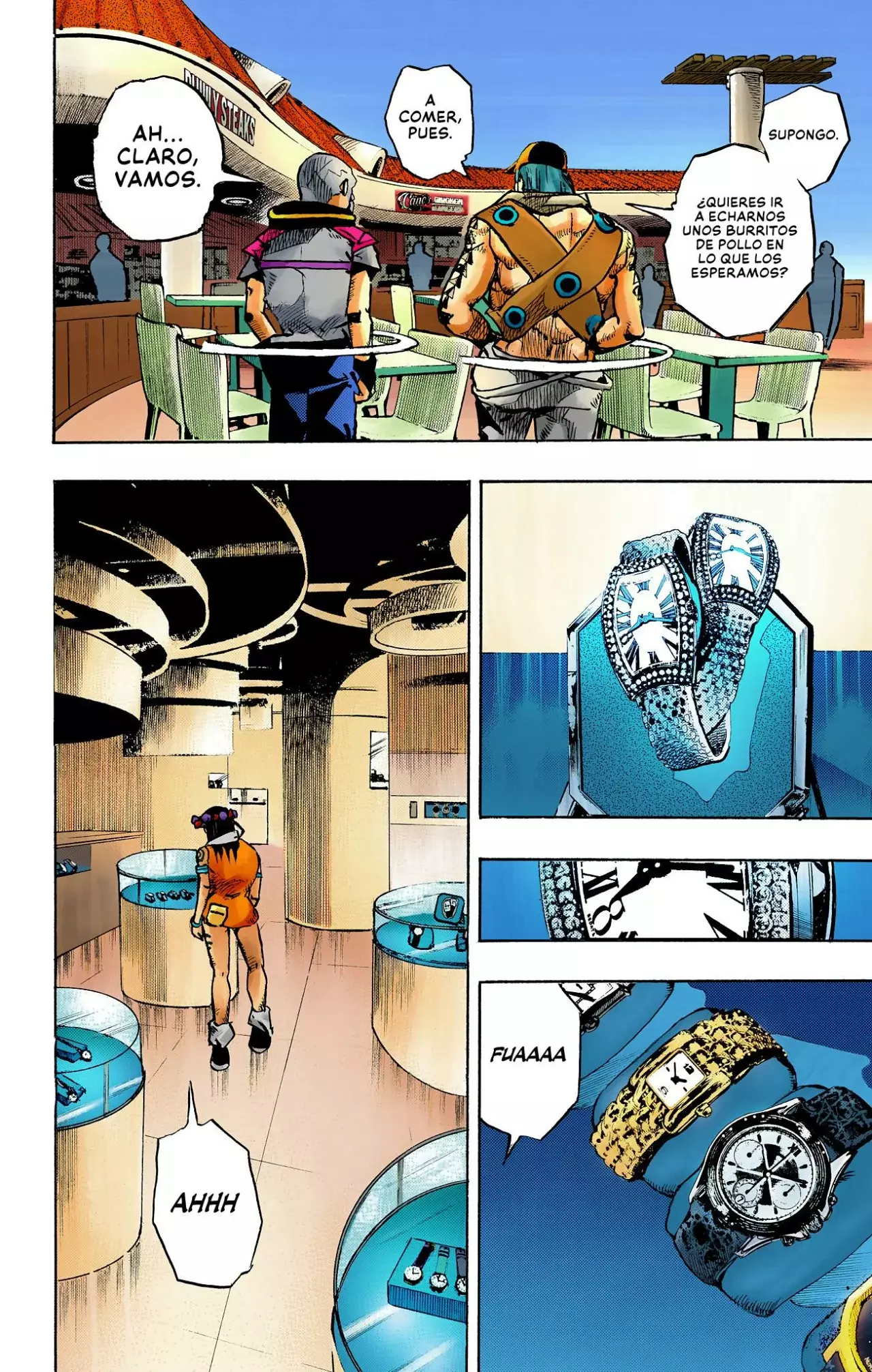 Read JoJo's Bizarre Adventure (Versión a Color) es Manga Online