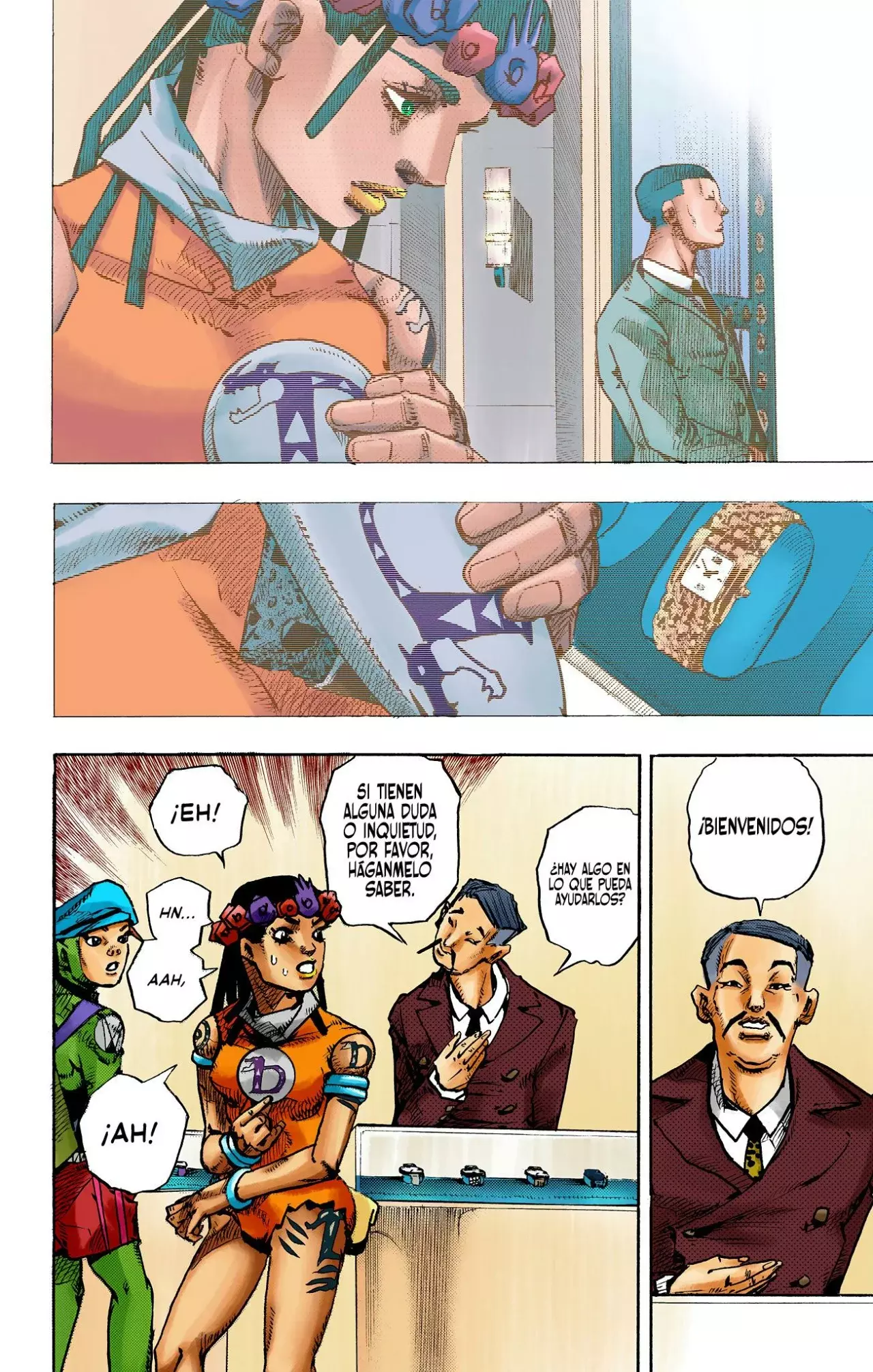 Read JoJo's Bizarre Adventure (Versión a Color) es Manga Online