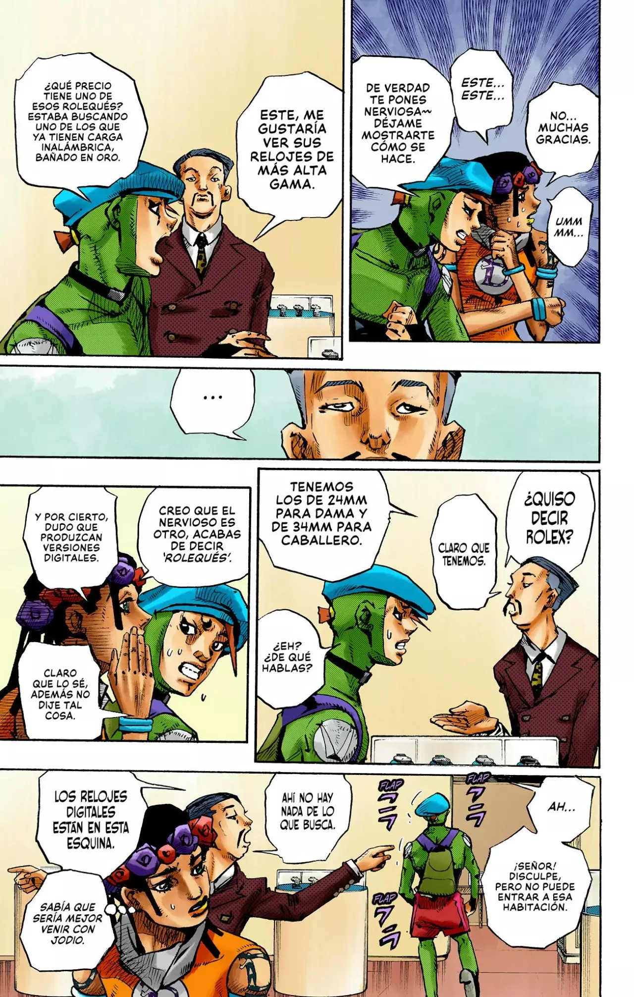 Read JoJo's Bizarre Adventure (Versión a Color) es Manga Online