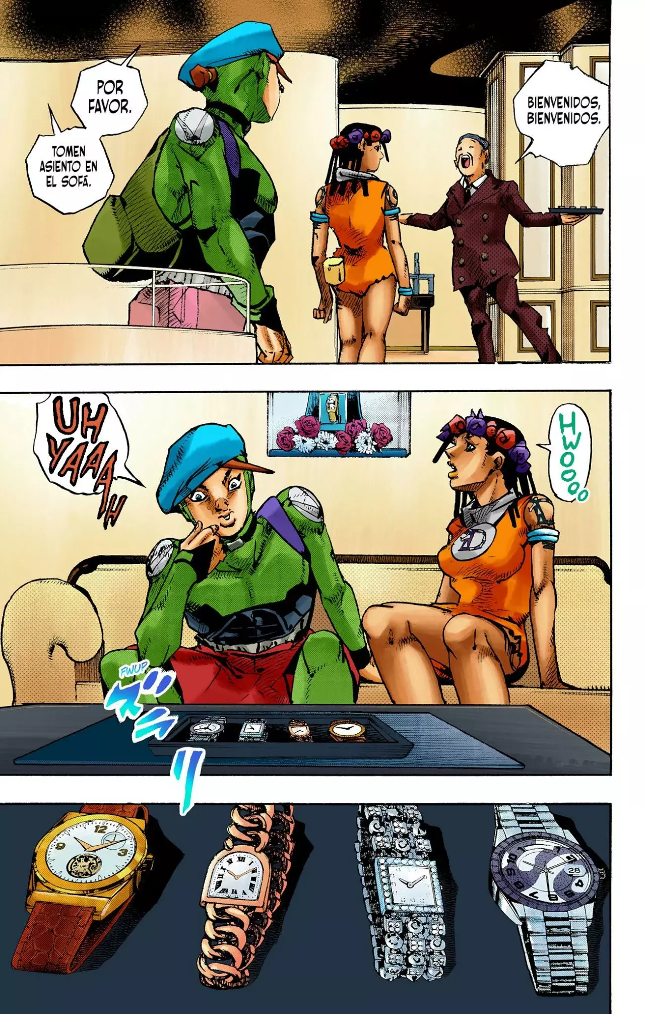 Read JoJo's Bizarre Adventure (Versión a Color) es Manga Online
