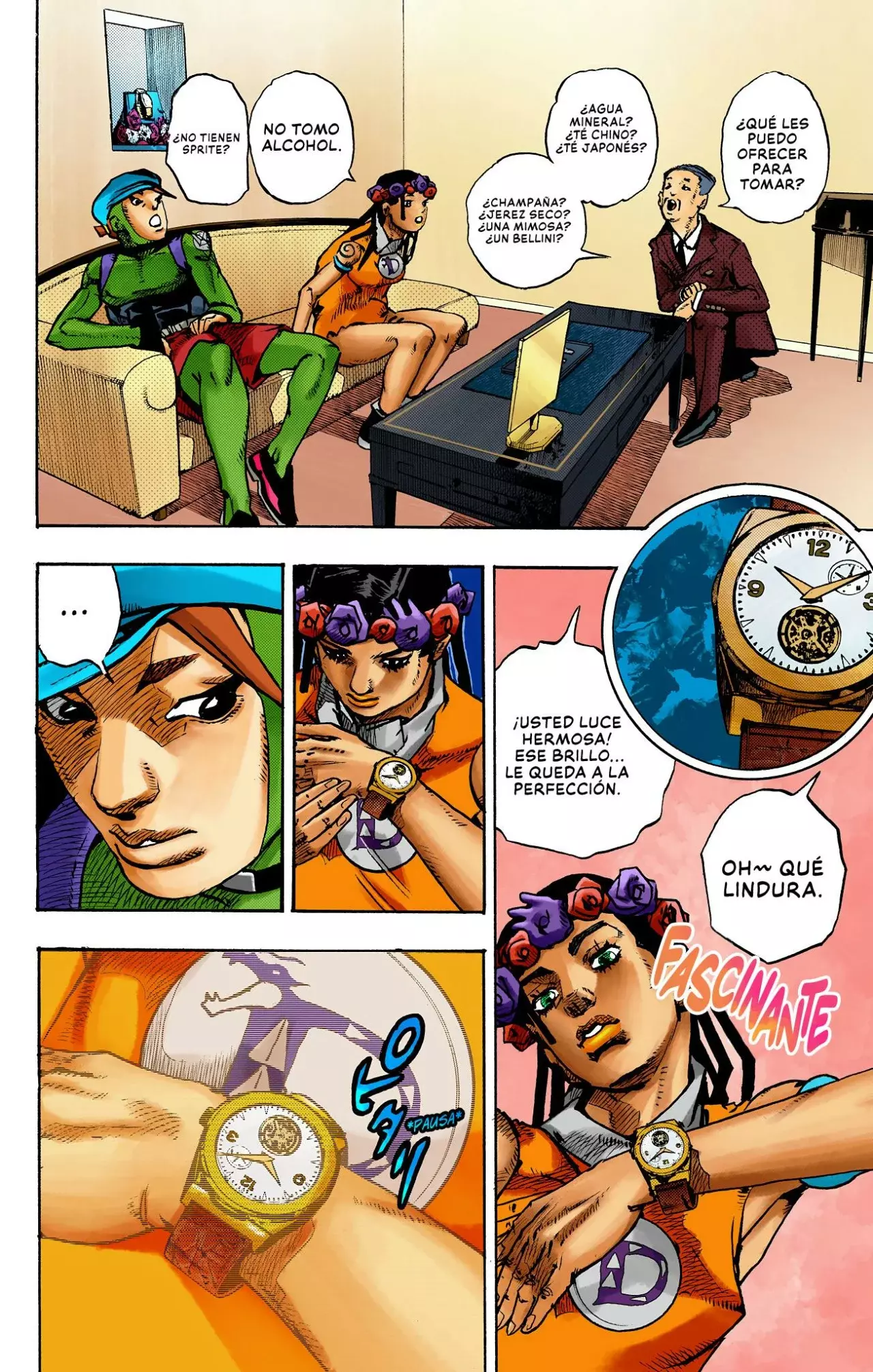 Read JoJo's Bizarre Adventure (Versión a Color) es Manga Online