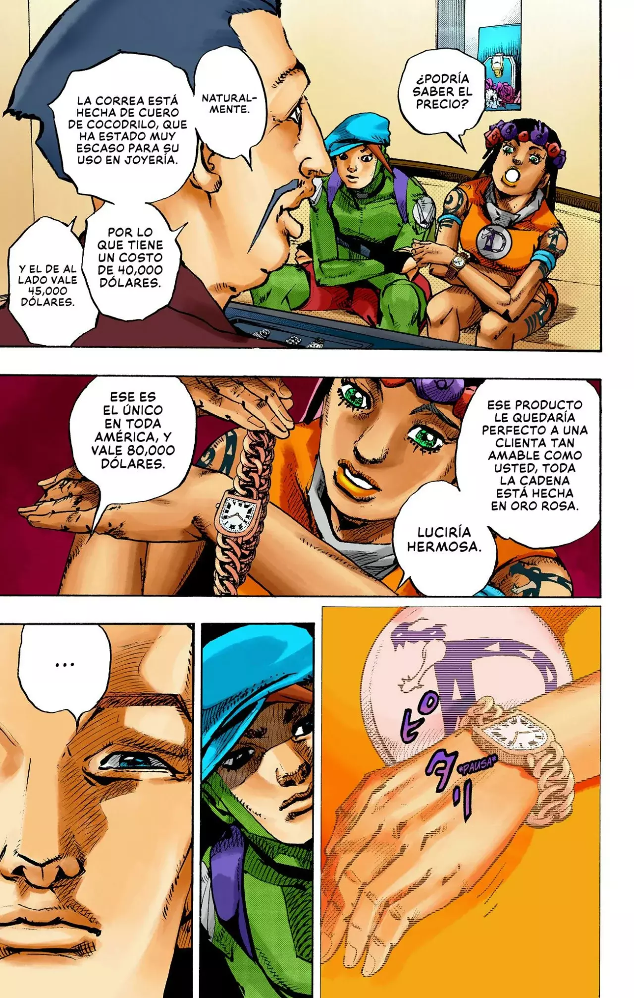 Read JoJo's Bizarre Adventure (Versión a Color) es Manga Online