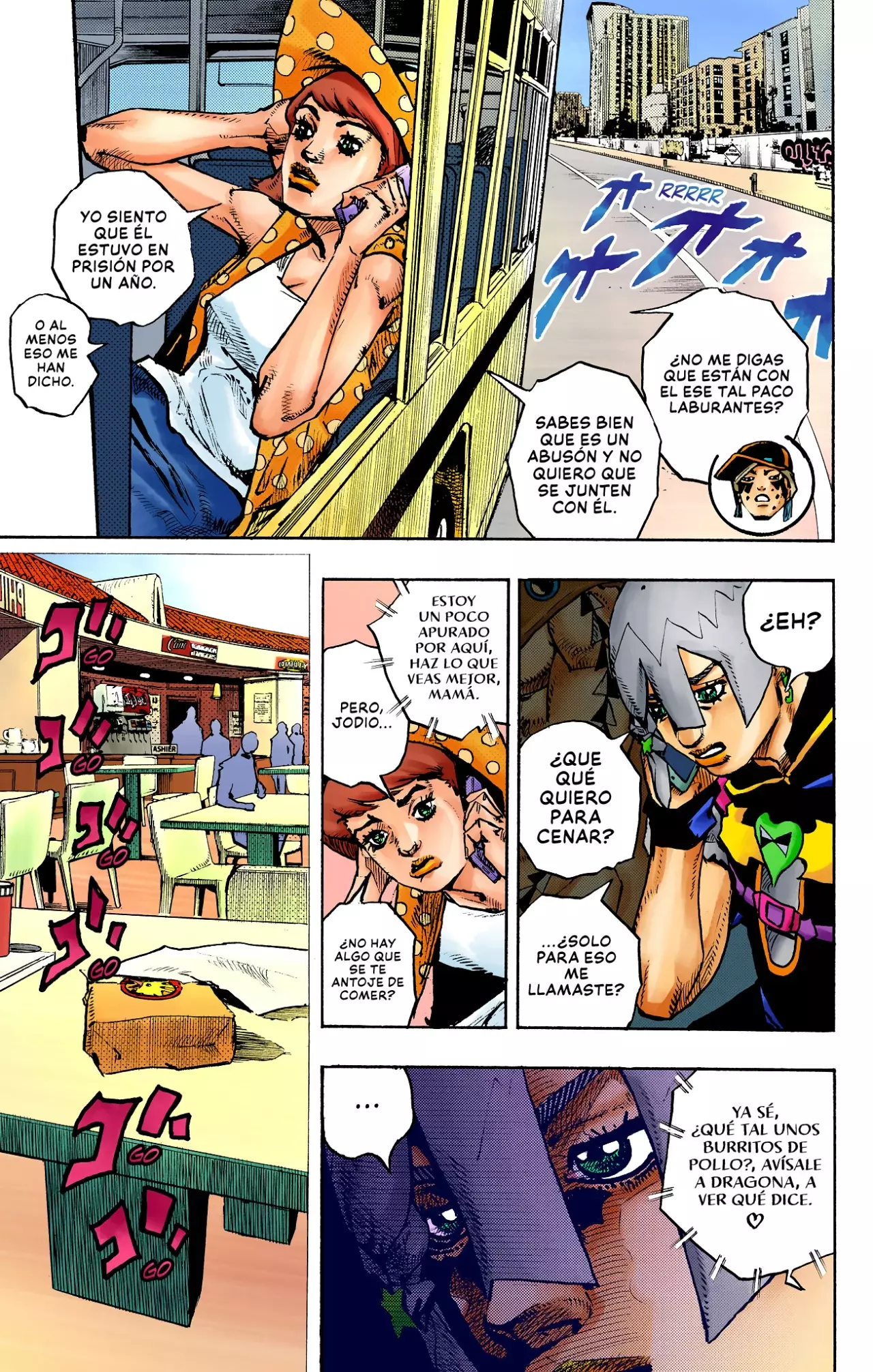 Read JoJo's Bizarre Adventure (Versión a Color) es Manga Online
