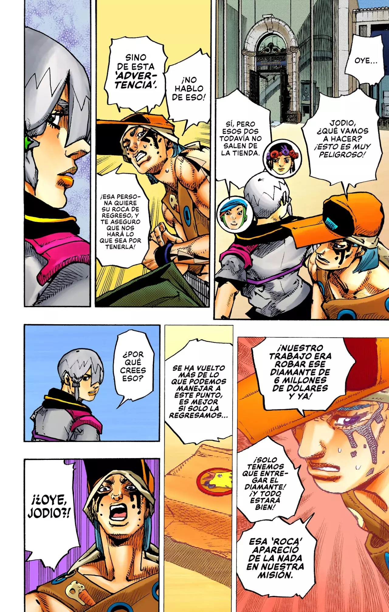 Read JoJo's Bizarre Adventure (Versión a Color) es Manga Online