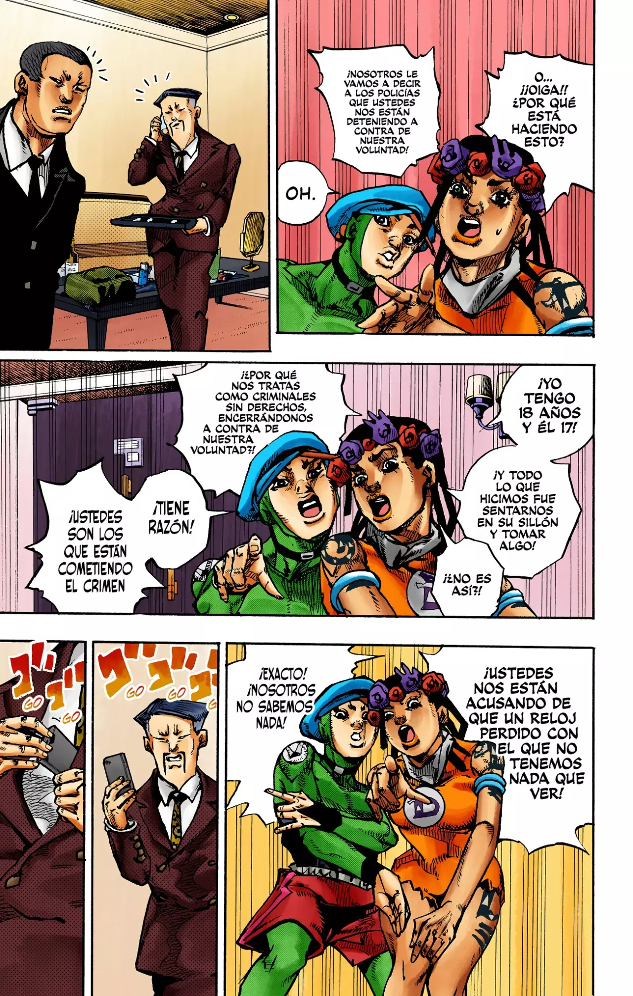 Read JoJo's Bizarre Adventure (Versión a Color) es Manga Online