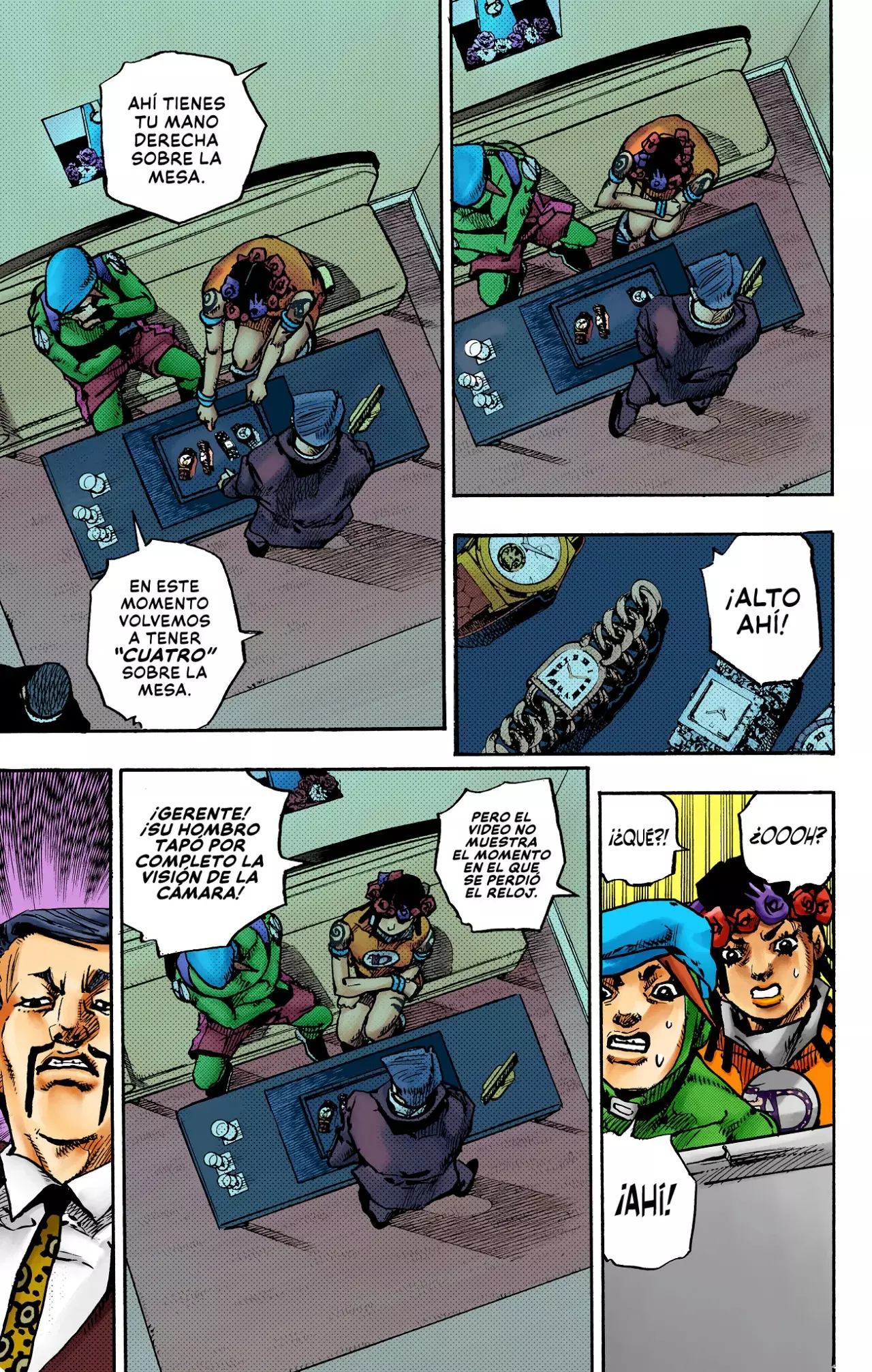 Read JoJo's Bizarre Adventure (Versión a Color) es Manga Online