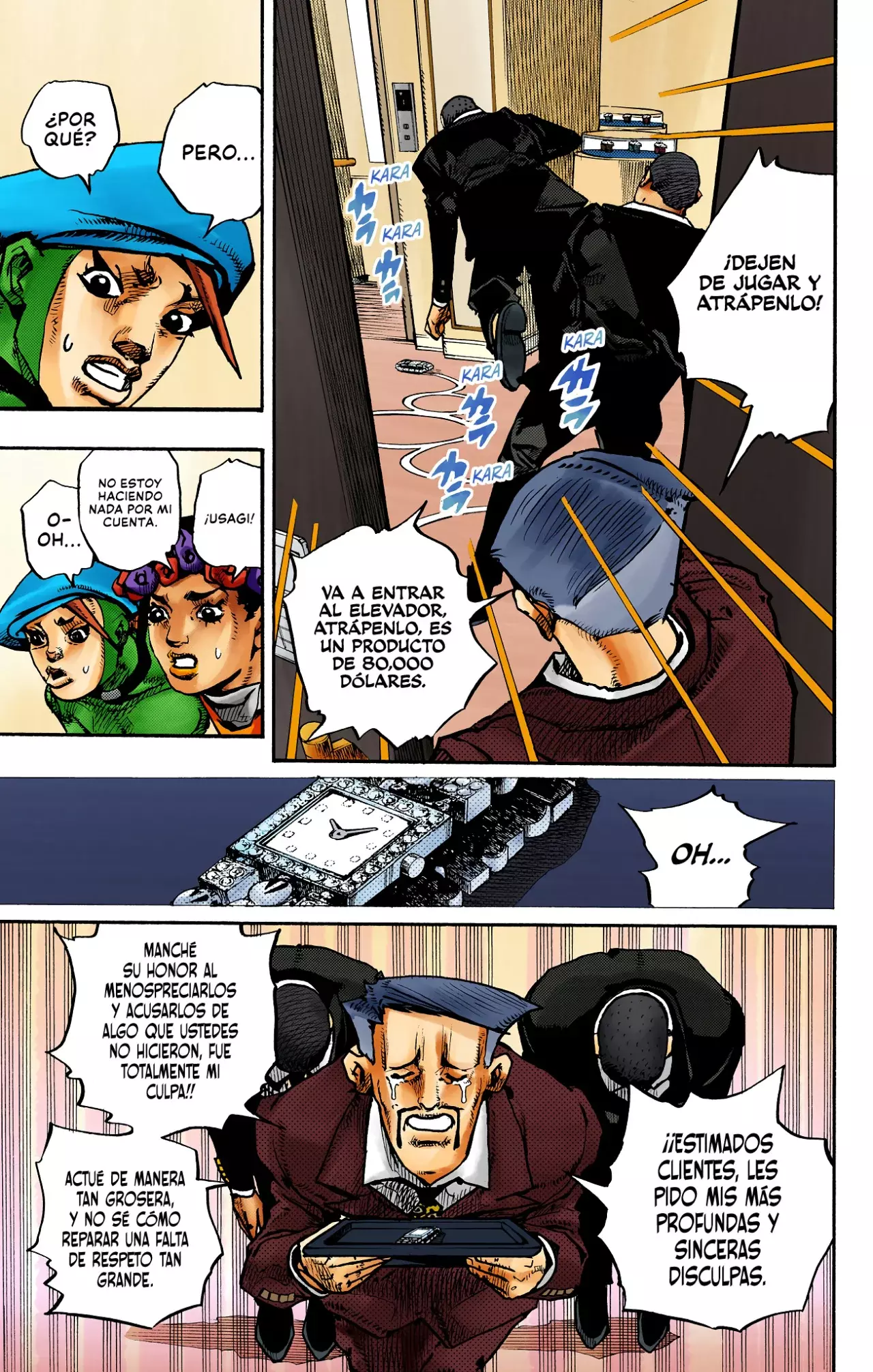 Read JoJo's Bizarre Adventure (Versión a Color) es Manga Online