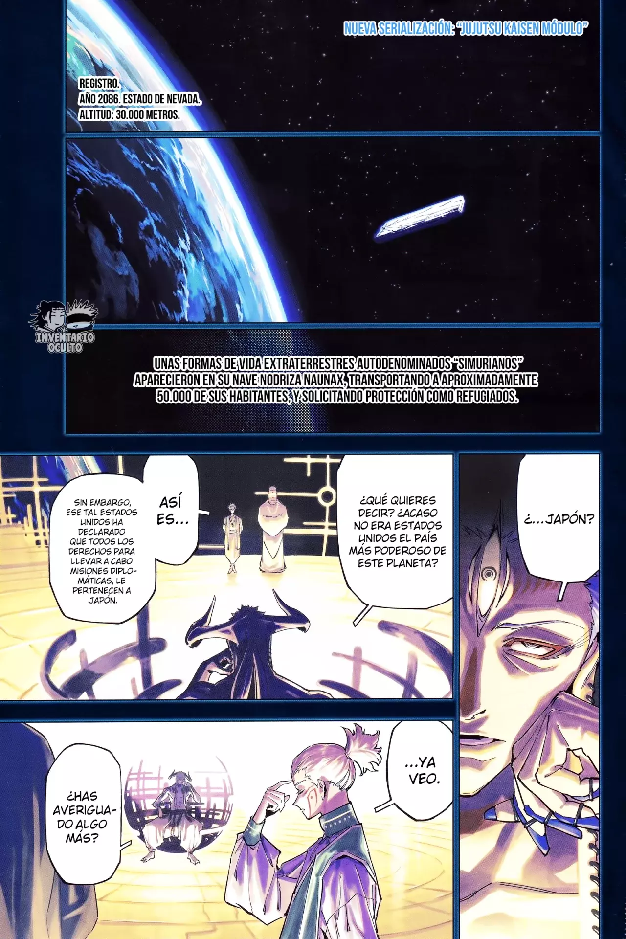 Read Jujutsu Kaisen Módulo es Manga Online
