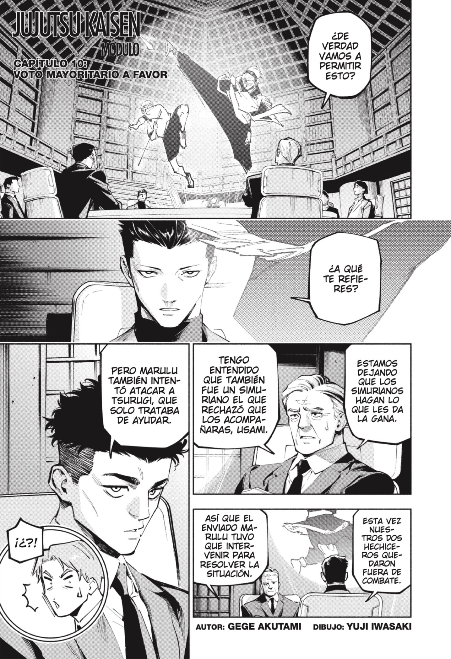 Read Jujutsu Kaisen Módulo es Manga Online