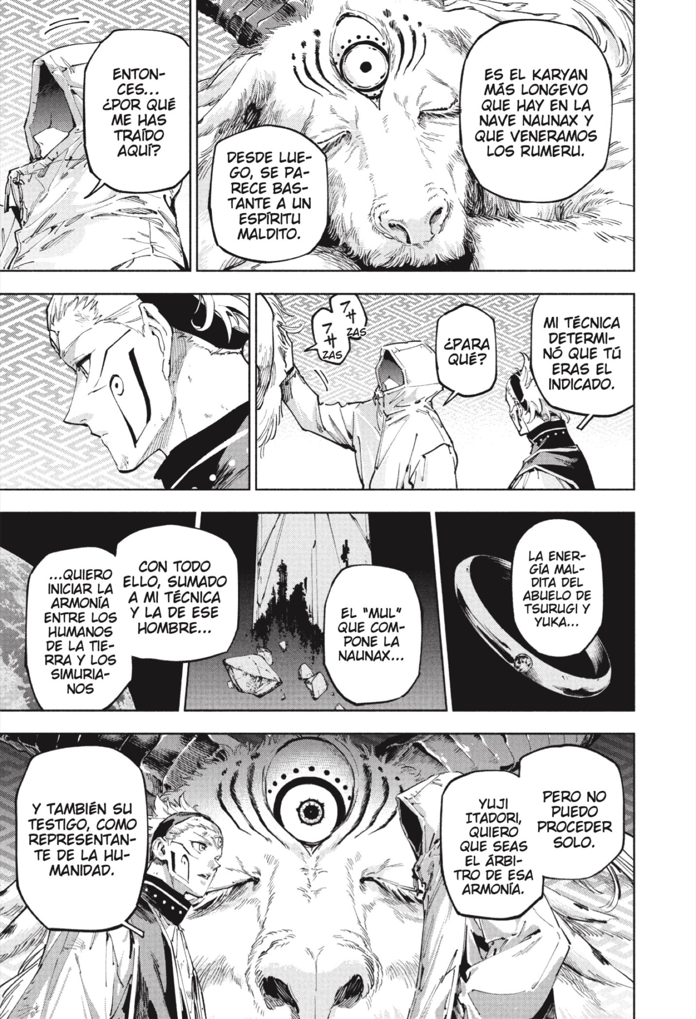 Read Jujutsu Kaisen Módulo es Manga Online