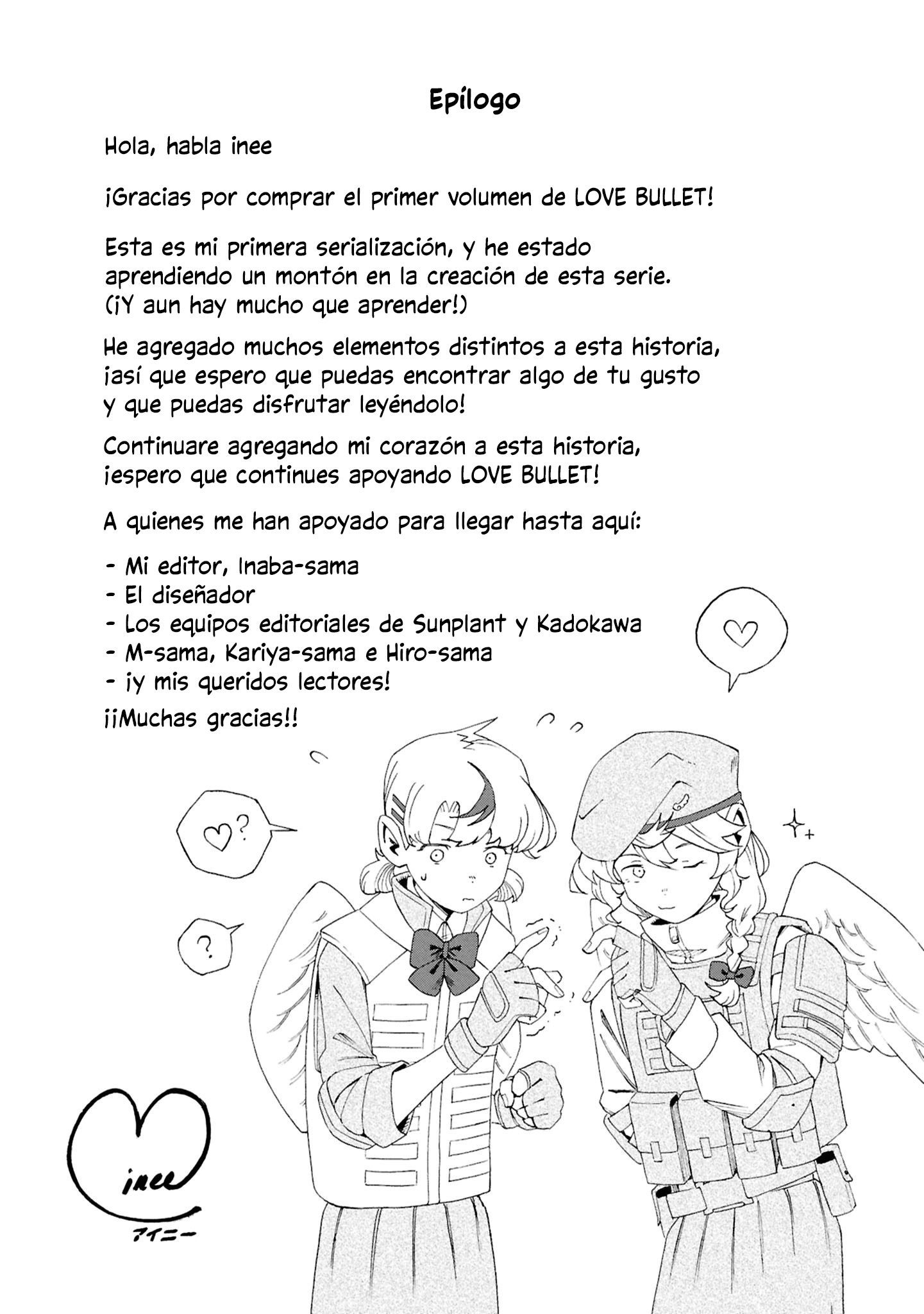 Read Love Bullet ES Manga Online