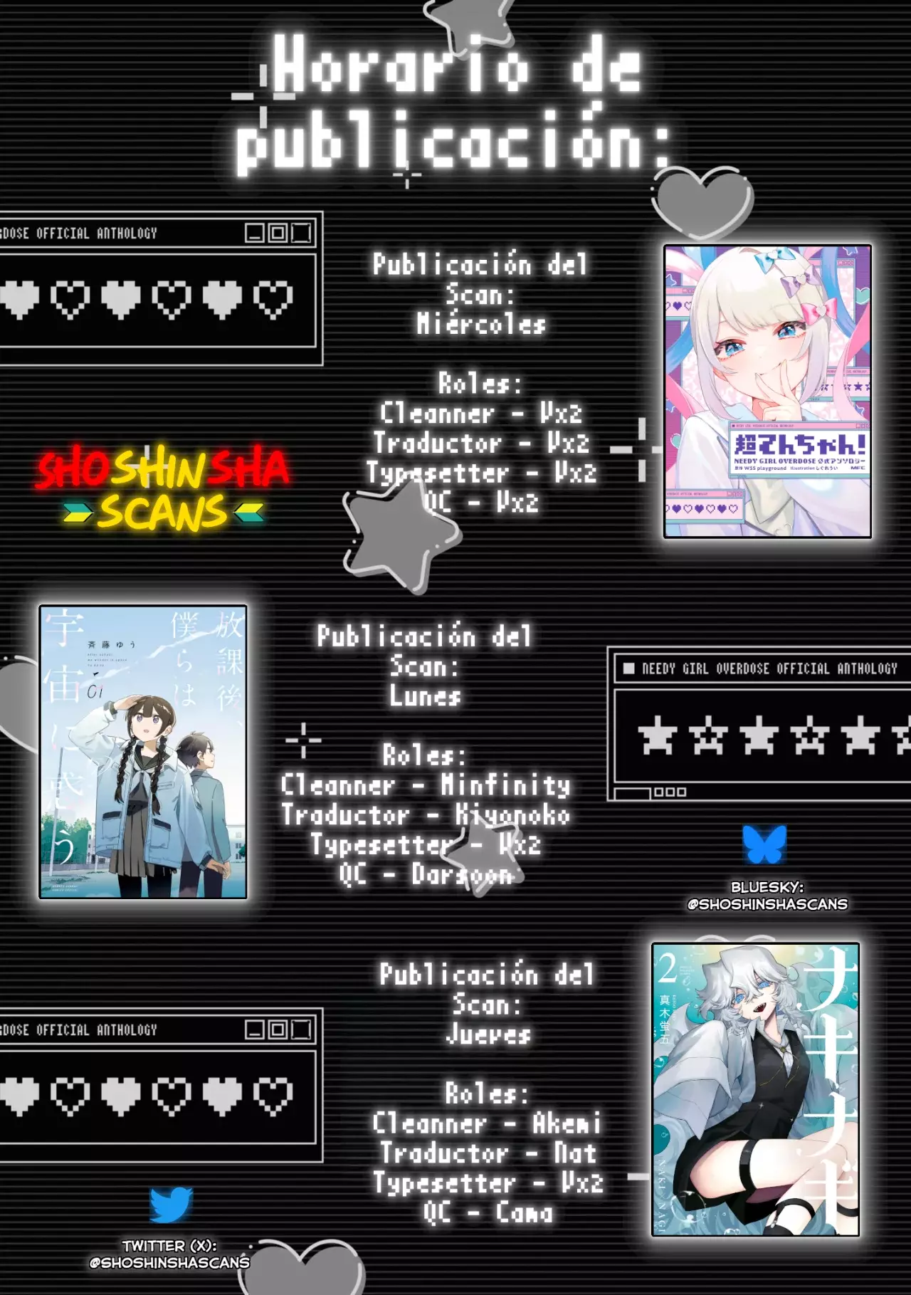 Read NEEDY GIRL OVERDOSE Antología oficial es Manga Online