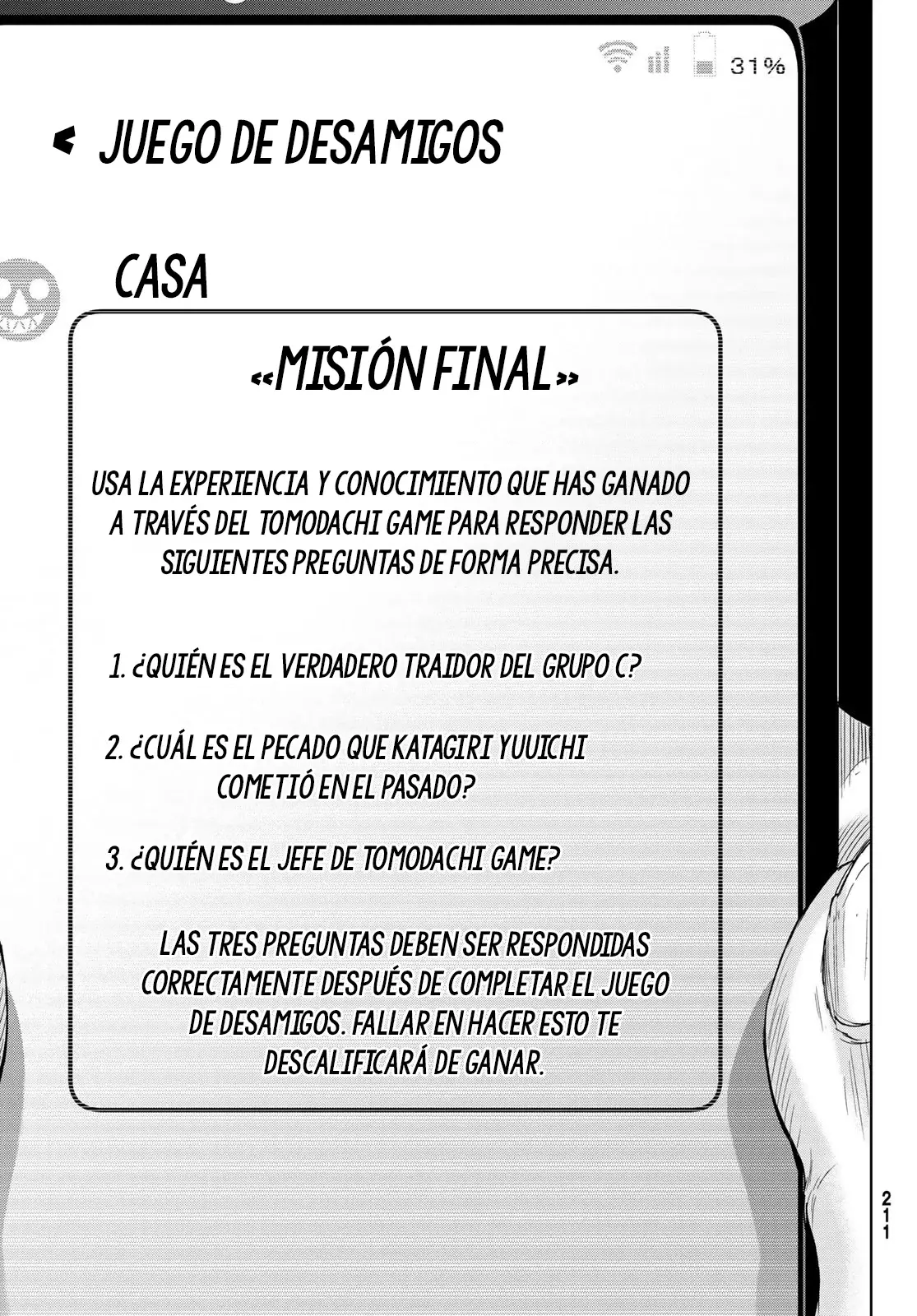 Read Tomodachi Game es Manga Online