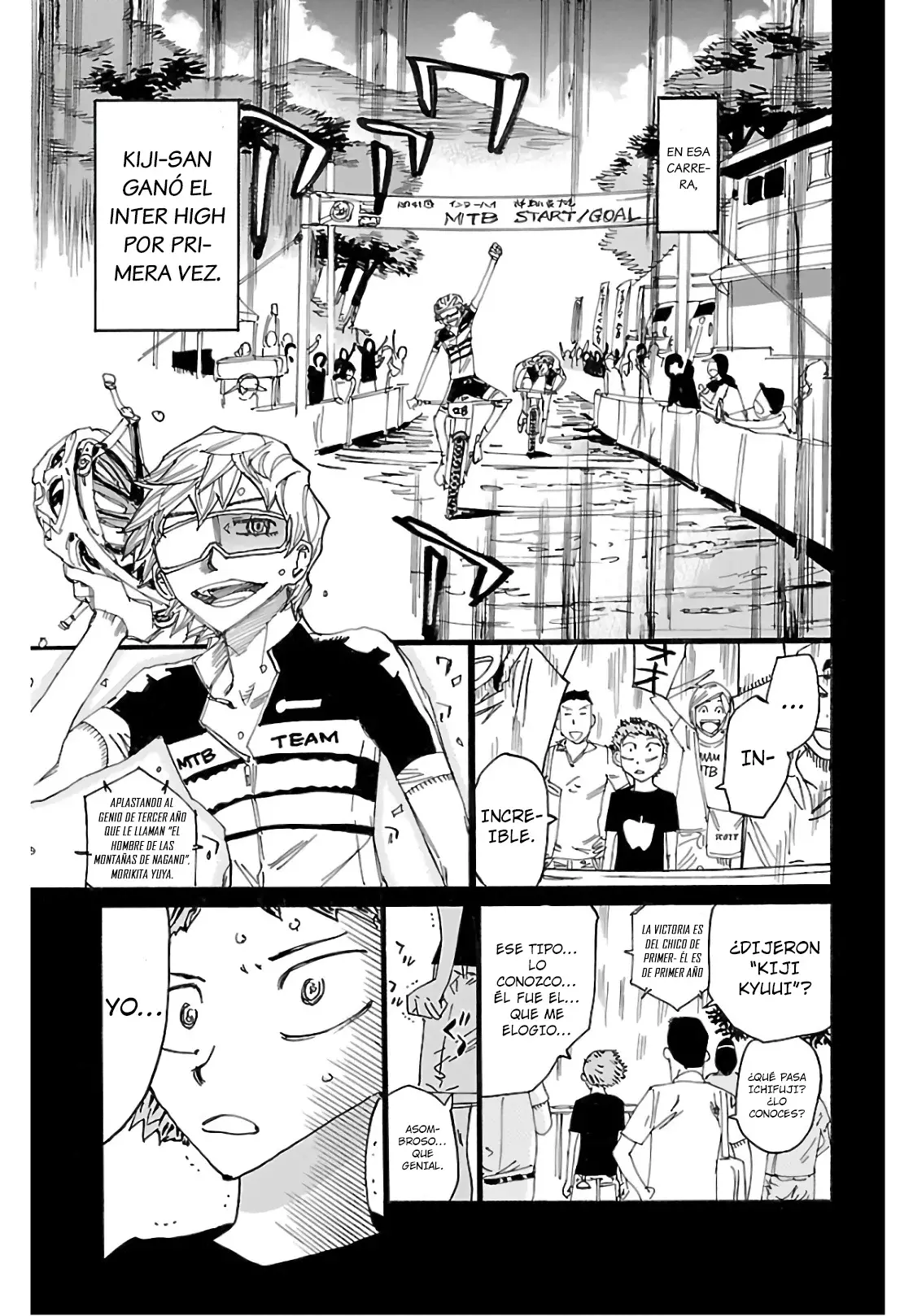 Read Yowamushi Pedal es Manga Online