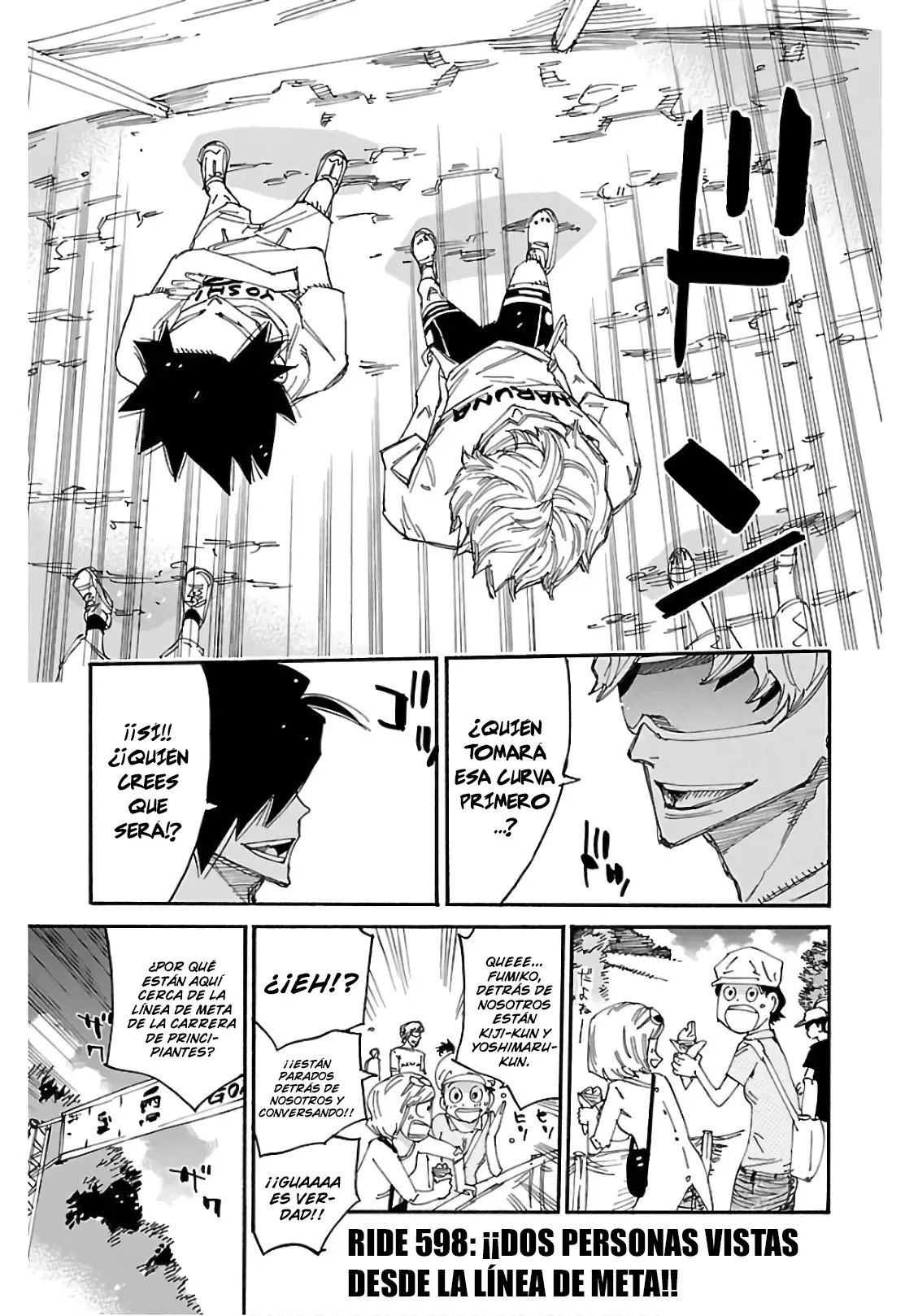 Read Yowamushi Pedal es Manga Online