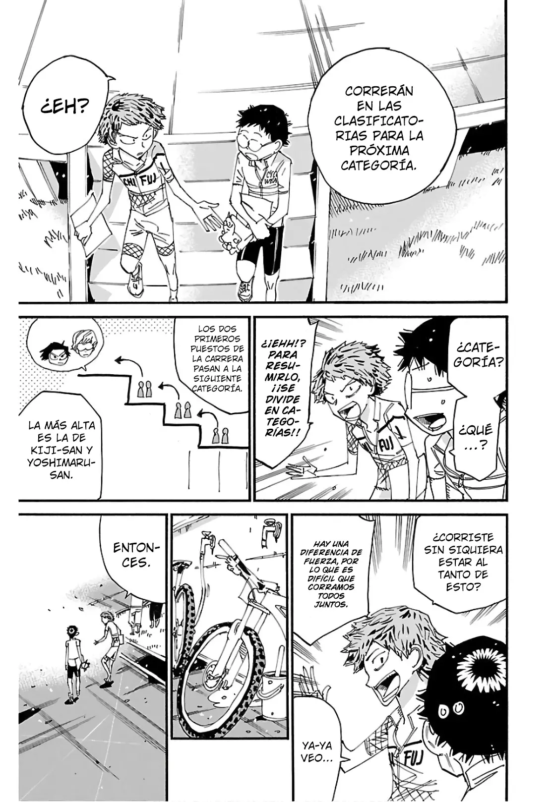 Read Yowamushi Pedal es Manga Online