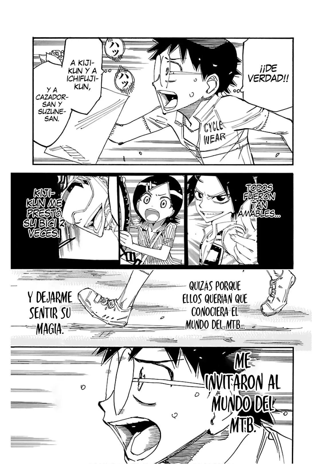 Read Yowamushi Pedal es Manga Online
