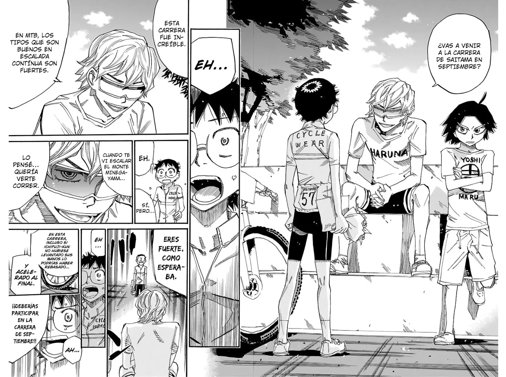 Read Yowamushi Pedal es Manga Online