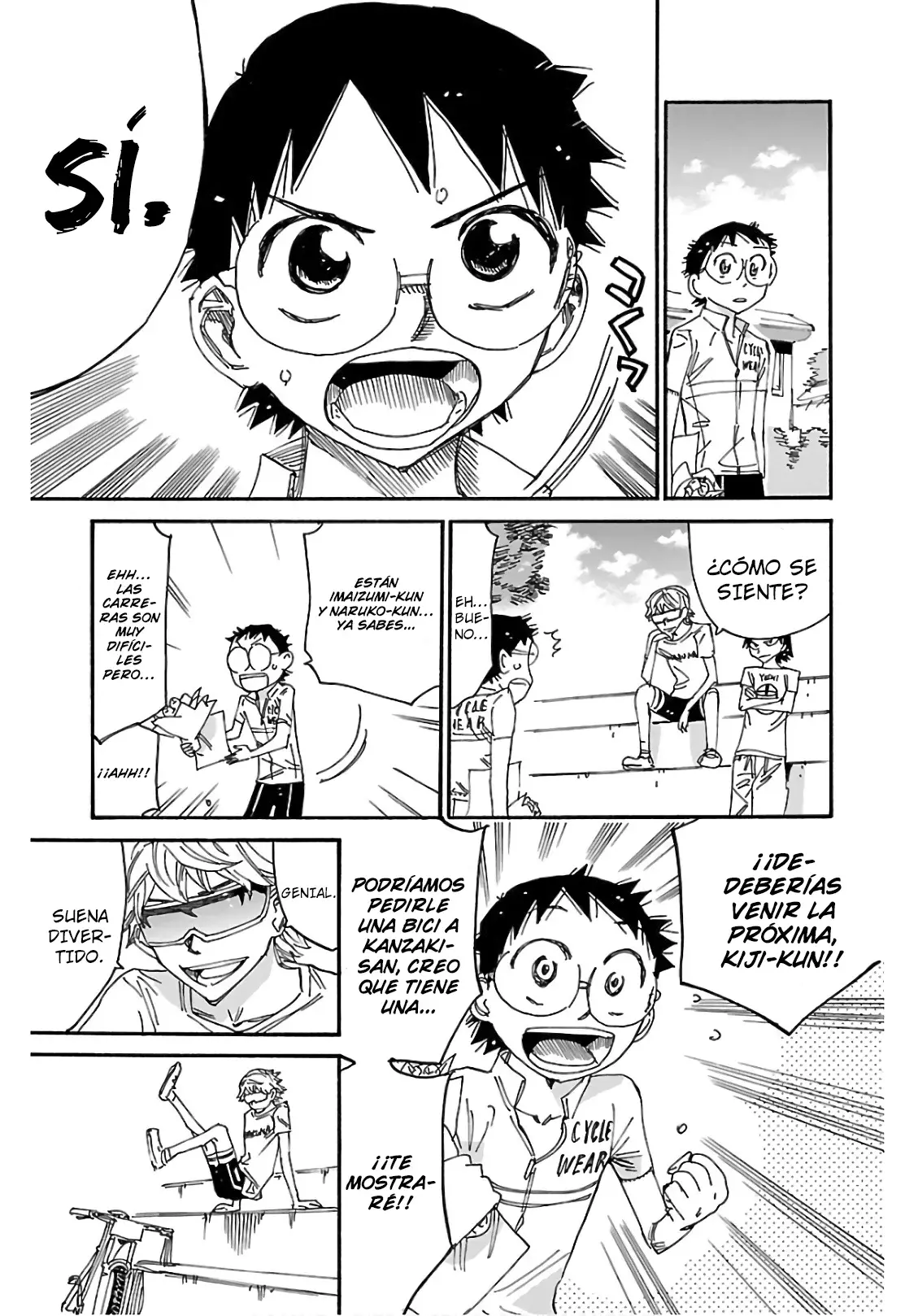 Read Yowamushi Pedal es Manga Online