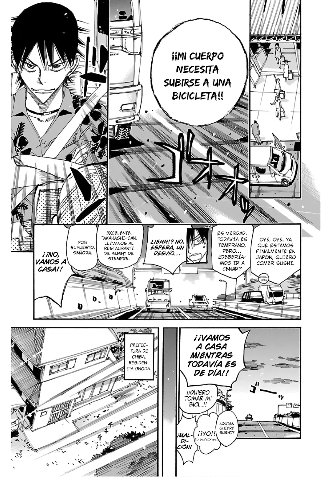 Read Yowamushi Pedal es Manga Online