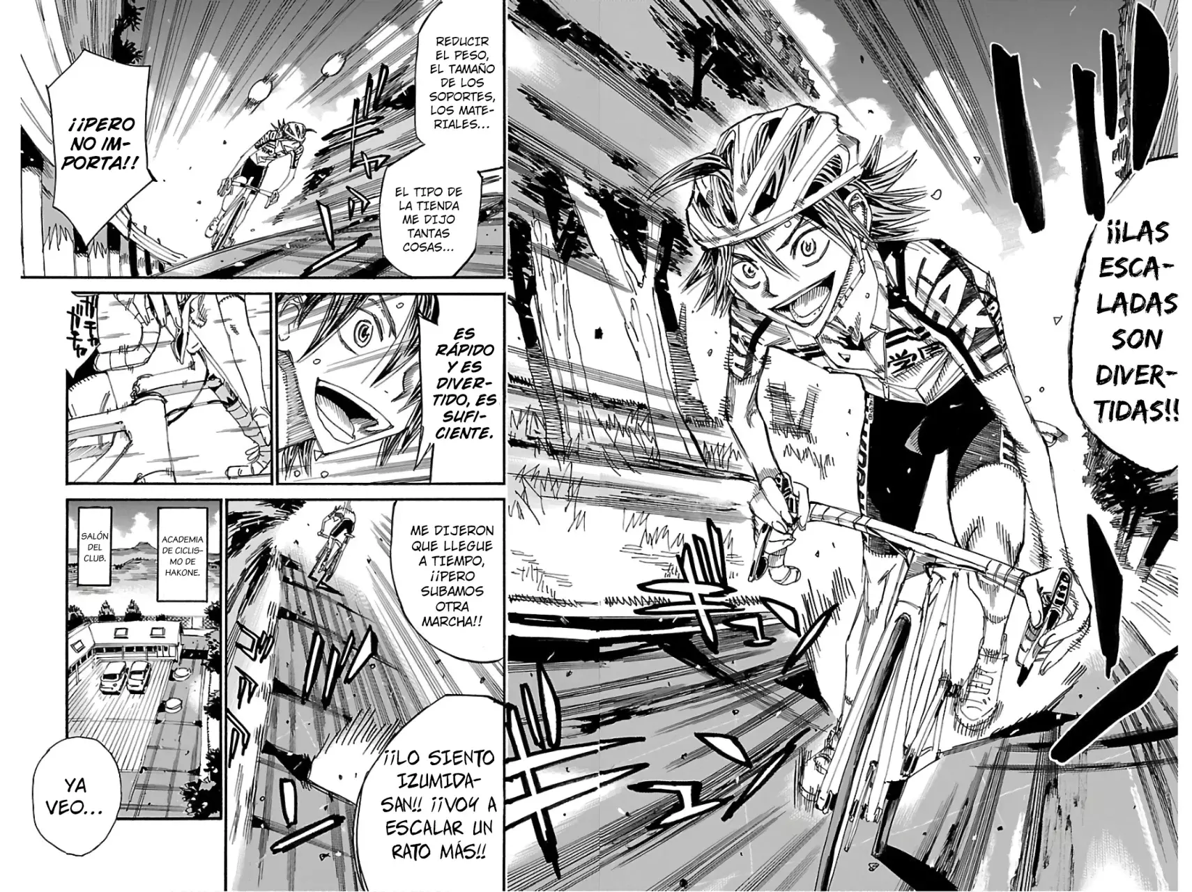 Read Yowamushi Pedal es Manga Online