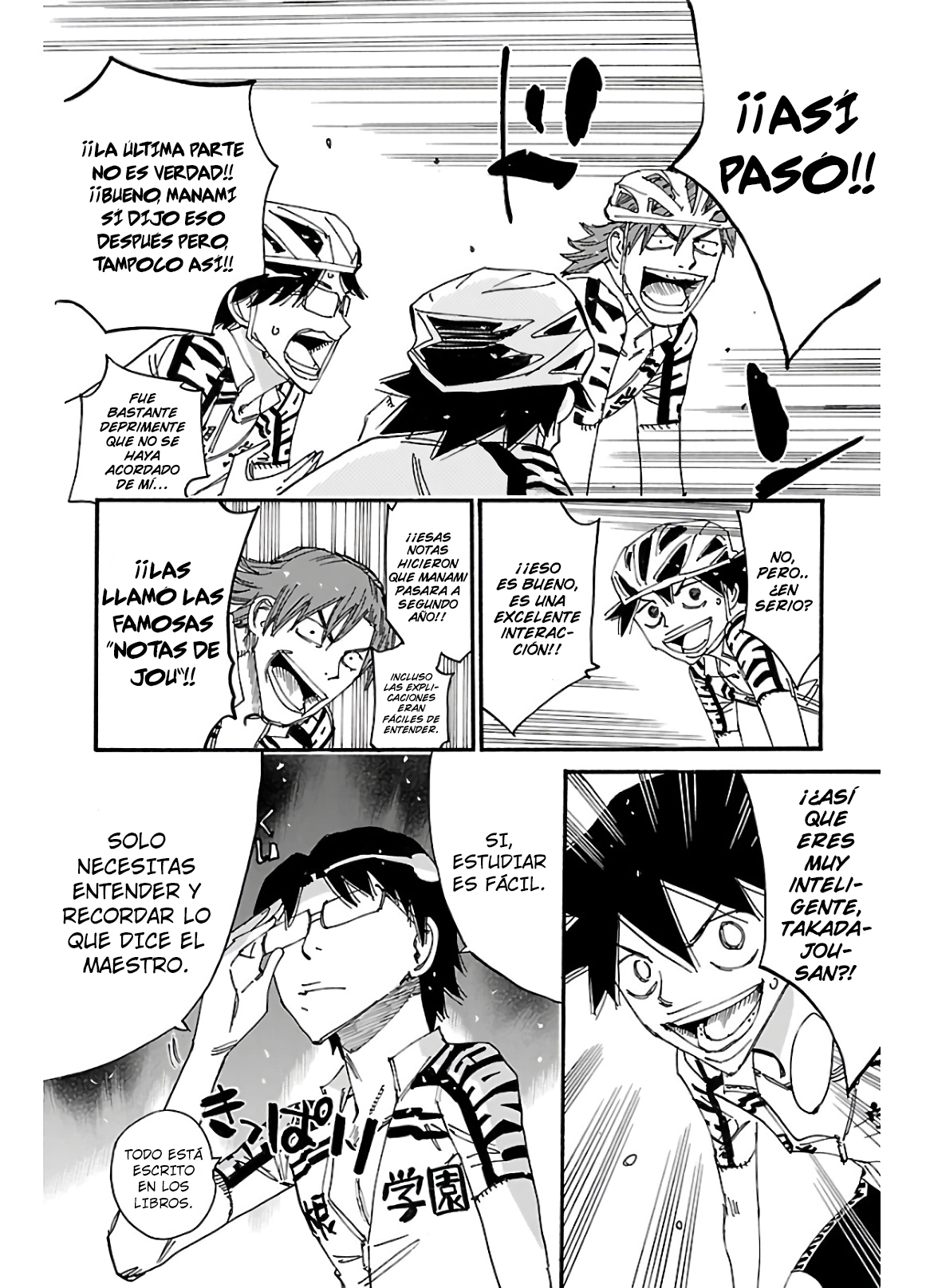 Read Yowamushi Pedal es Manga Online